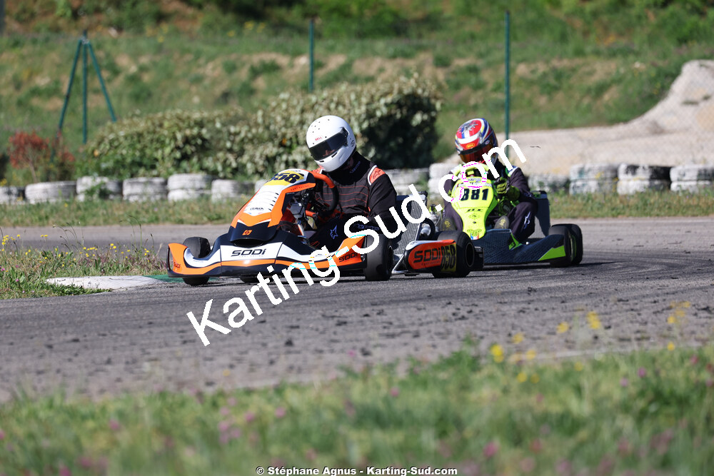 KFS — 25 & 26/04/2026 : 3ème manche du Championnat du Sud à Alès (photos Stéphane Agnus) 2026 — karting