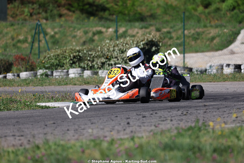 KFS — 25 & 26/04/2026 : 3ème manche du Championnat du Sud à Alès (photos Stéphane Agnus) 2026 — karting