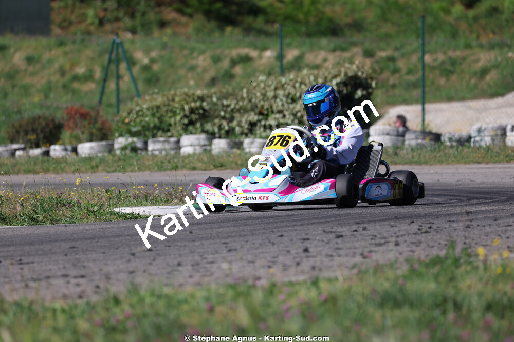 KFS — 25 & 26/04/2026 : 3ème manche du Championnat du Sud à Alès (photos Stéphane Agnus) 2026 — karting