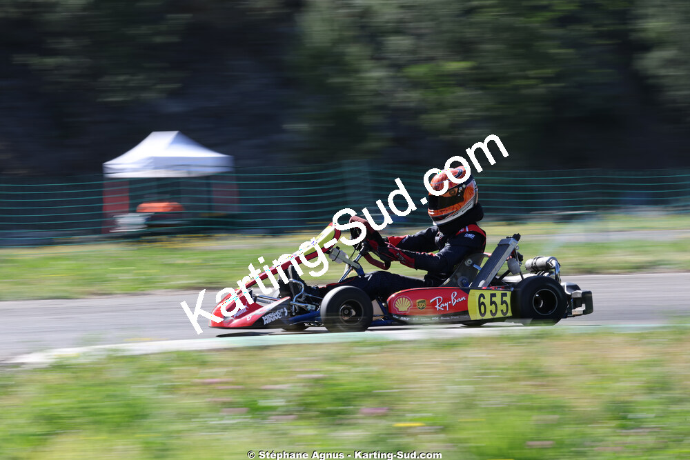 Matheo COURBIERES — 25 & 26/04/2026 : 3ème manche du Championnat du Sud à Alès (photos Stéphane Agnus) 2026 — karting