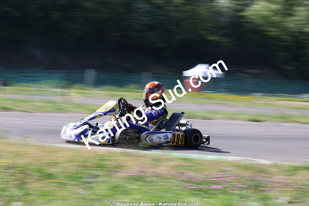Thomas SUZANNE — 25 & 26/04/2026 : 3ème manche du Championnat du Sud à Alès (photos Stéphane Agnus) 2026 — karting