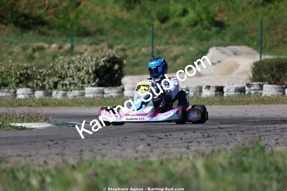 KFS — 25 & 26/04/2026 : 3ème manche du Championnat du Sud à Alès (photos Stéphane Agnus) 2026 — karting