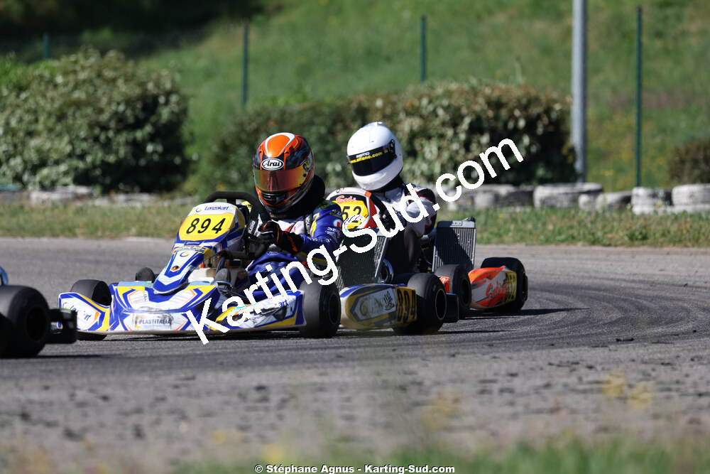 Thomas SUZANNE — 25 & 26/04/2026 : 3ème manche du Championnat du Sud à Alès (photos Stéphane Agnus) 2026 — karting