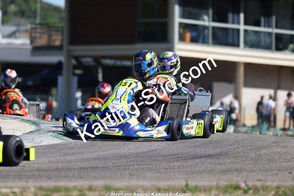 Sébastien ANDRES — 25 & 26/04/2026 : 3ème manche du Championnat du Sud à Alès (photos Stéphane Agnus) 2026 — karting