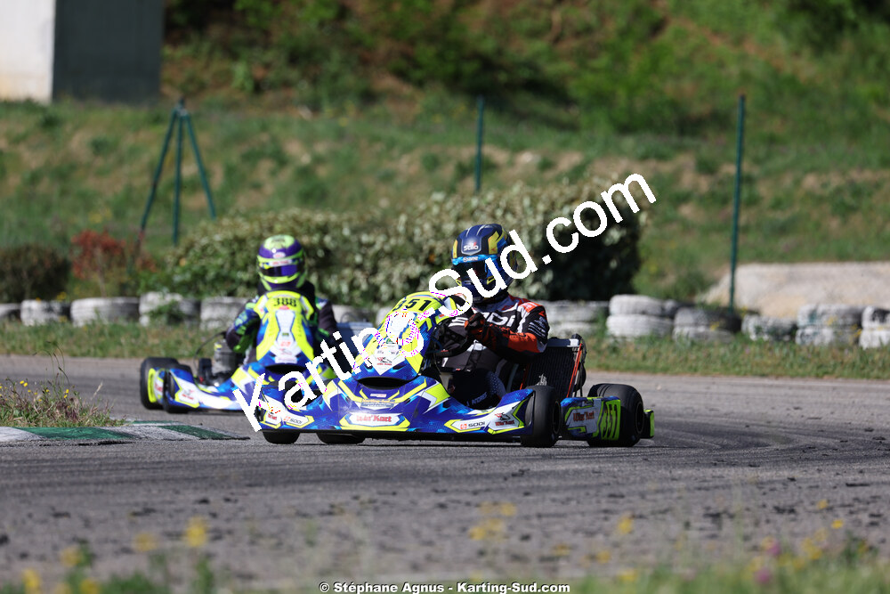 Sébastien ANDRES — 25 & 26/04/2026 : 3ème manche du Championnat du Sud à Alès (photos Stéphane Agnus) 2026 — karting