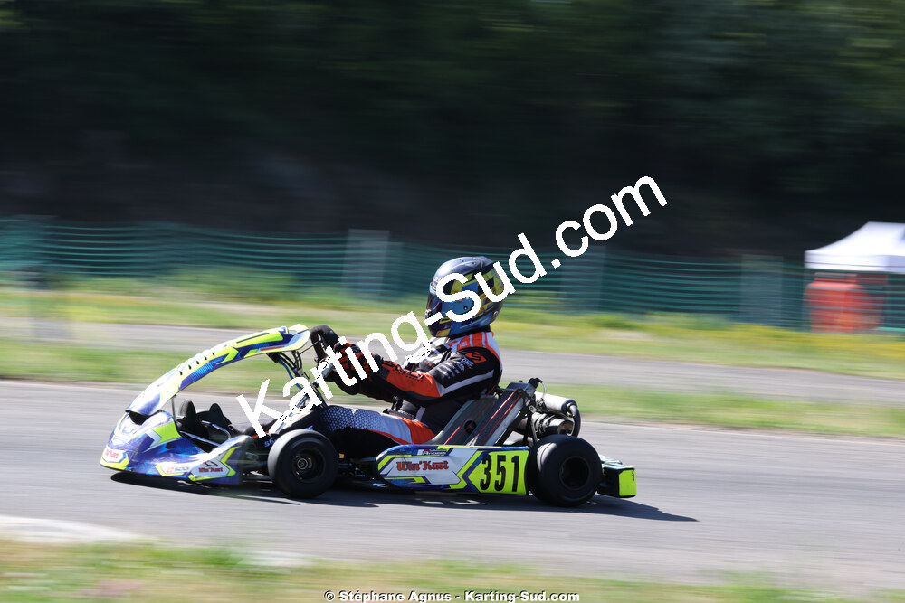 Sébastien ANDRES — 25 & 26/04/2026 : 3ème manche du Championnat du Sud à Alès (photos Stéphane Agnus) 2026 — karting