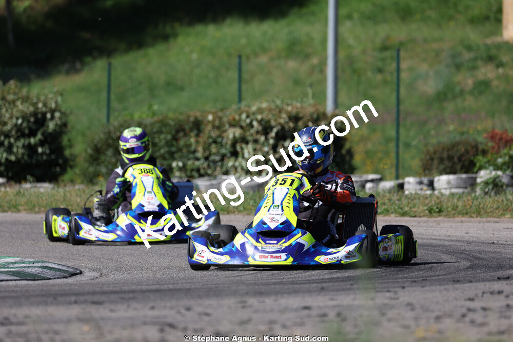 Sébastien ANDRES — 25 & 26/04/2026 : 3ème manche du Championnat du Sud à Alès (photos Stéphane Agnus) 2026 — karting
