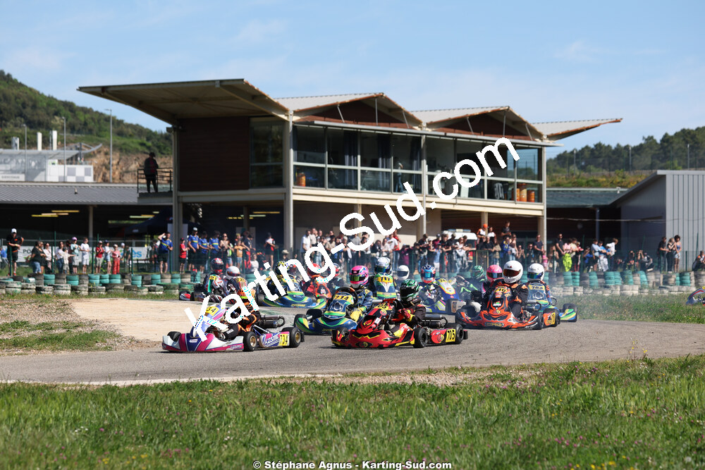 KA100 — 25 & 26/04/2026 : 3ème manche du Championnat du Sud à Alès (photos Stéphane Agnus) 2026 — karting