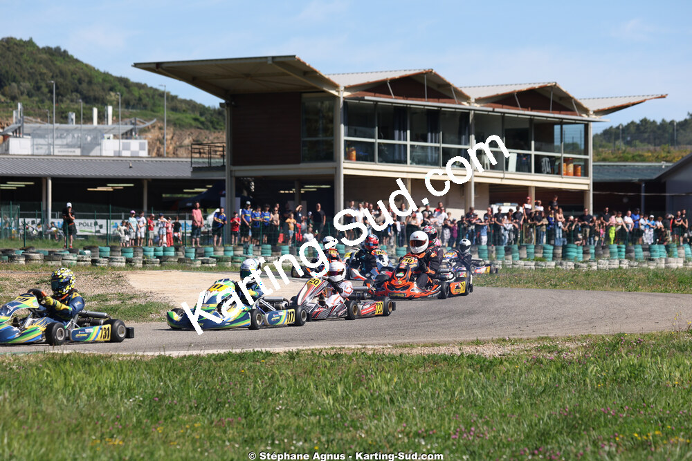 KA100 — 25 & 26/04/2026 : 3ème manche du Championnat du Sud à Alès (photos Stéphane Agnus) 2026 — karting