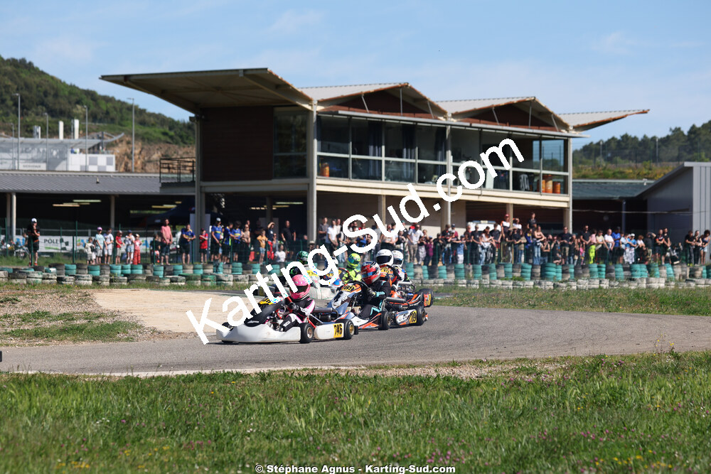 KA100 — 25 & 26/04/2026 : 3ème manche du Championnat du Sud à Alès (photos Stéphane Agnus) 2026 — karting