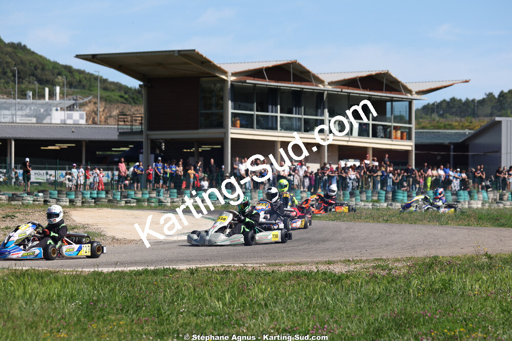 KA100 — 25 & 26/04/2026 : 3ème manche du Championnat du Sud à Alès (photos Stéphane Agnus) 2026 — karting