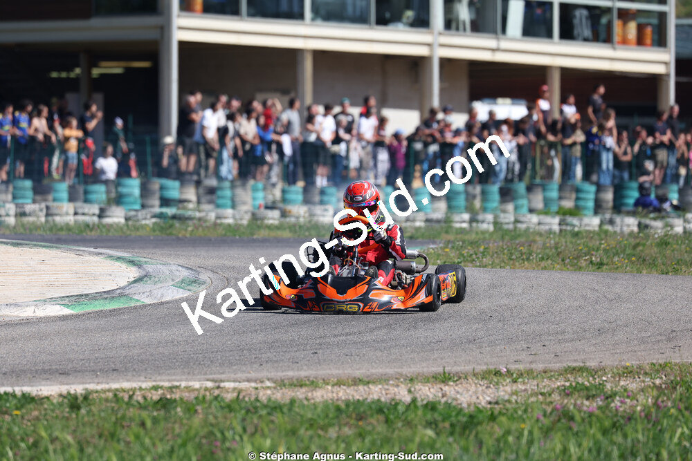 KA100 — 25 & 26/04/2026 : 3ème manche du Championnat du Sud à Alès (photos Stéphane Agnus) 2026 — karting