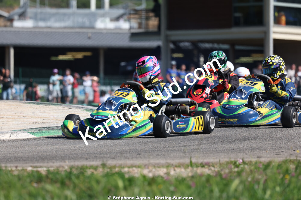 Gabin BONAFOS — 25 & 26/04/2026 : 3ème manche du Championnat du Sud à Alès (photos Stéphane Agnus) 2026 — karting