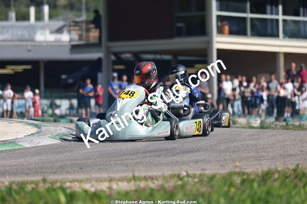 Andy SOULIER — 25 & 26/04/2026 : 3ème manche du Championnat du Sud à Alès (photos Stéphane Agnus) 2026 — karting