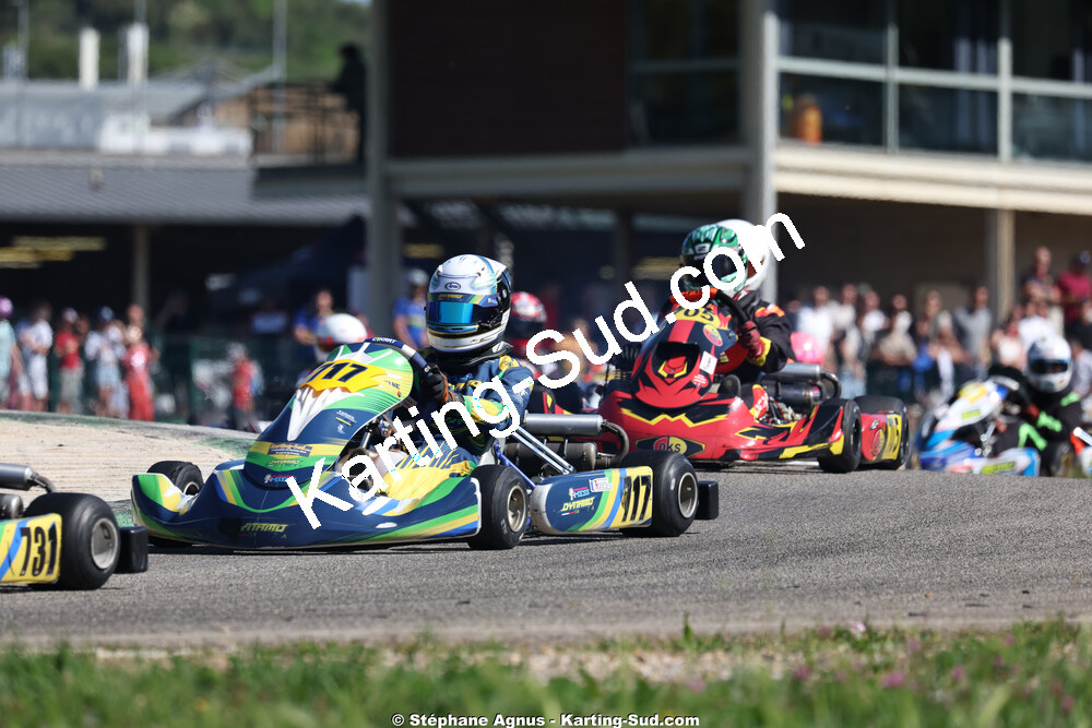 Marin LECLERC — 25 & 26/04/2026 : 3ème manche du Championnat du Sud à Alès (photos Stéphane Agnus) 2026 — karting