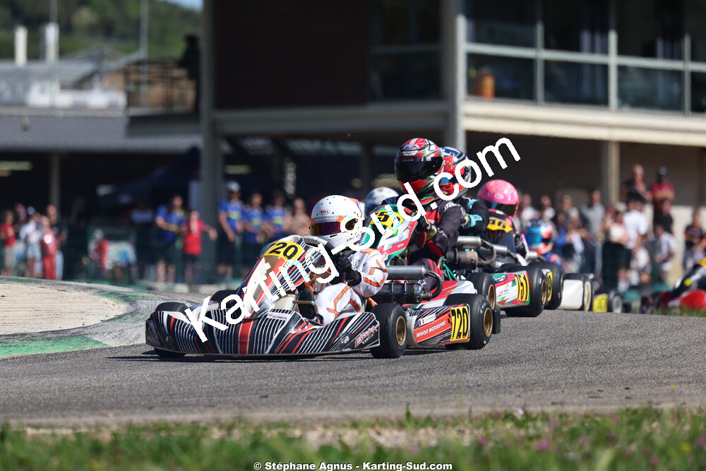 Tom CASTANIER — 25 & 26/04/2026 : 3ème manche du Championnat du Sud à Alès (photos Stéphane Agnus) 2026 — karting