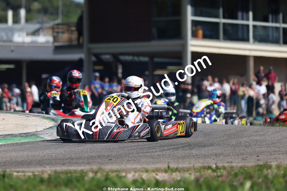 Tom CASTANIER — 25 & 26/04/2026 : 3ème manche du Championnat du Sud à Alès (photos Stéphane Agnus) 2026 — karting