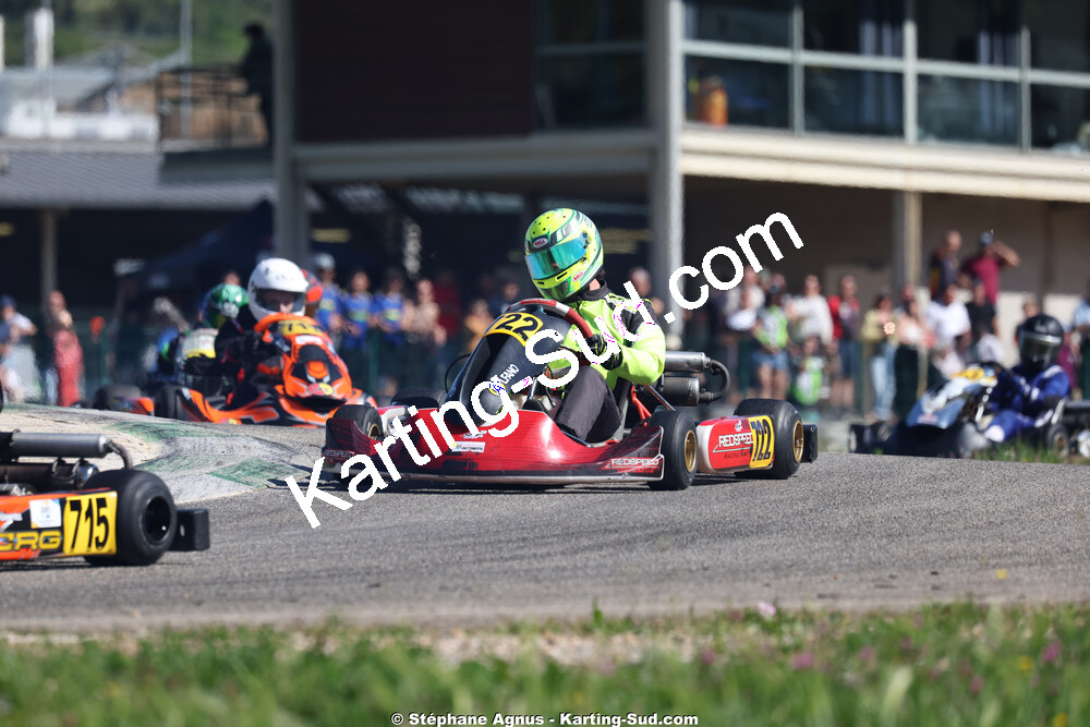 KA100 — 25 & 26/04/2026 : 3ème manche du Championnat du Sud à Alès (photos Stéphane Agnus) 2026 — karting