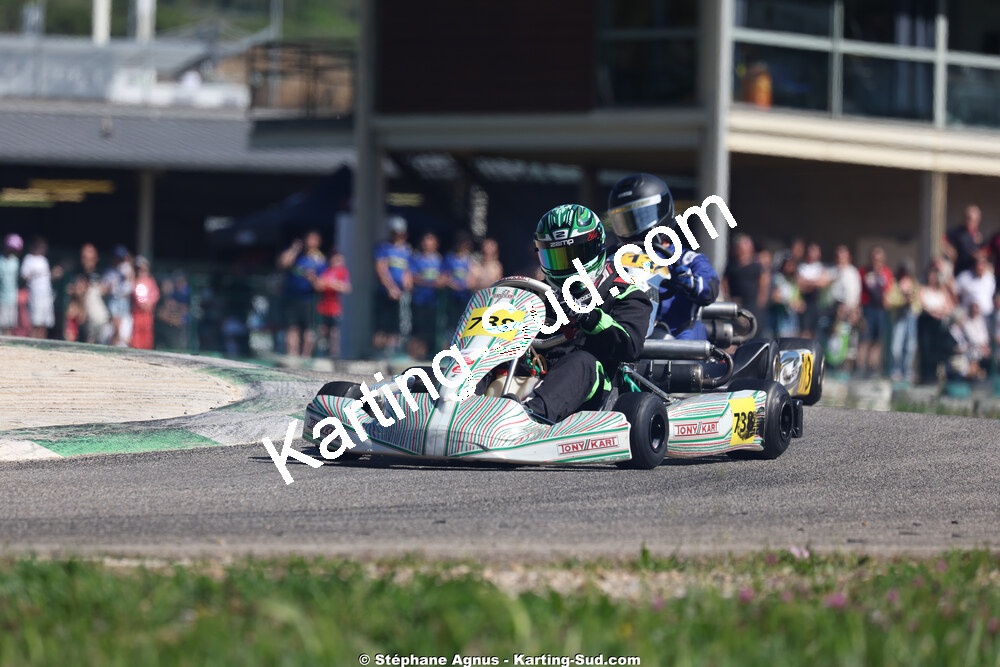 Pablo EGEA — 25 & 26/04/2026 : 3ème manche du Championnat du Sud à Alès (photos Stéphane Agnus) 2026 — karting