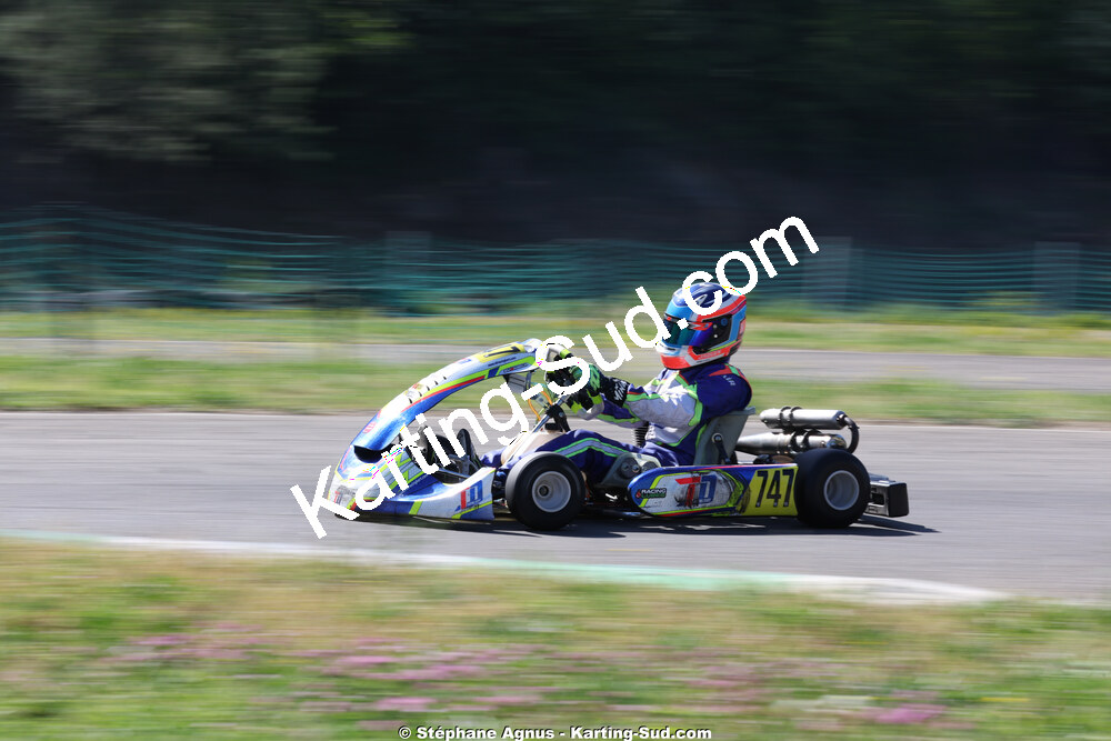 Jaouen ACCARD — 25 & 26/04/2026 : 3ème manche du Championnat du Sud à Alès (photos Stéphane Agnus) 2026 — karting