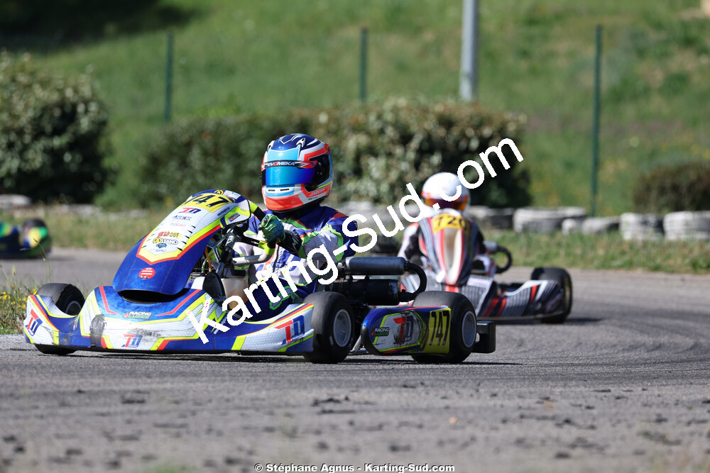Jaouen ACCARD — 25 & 26/04/2026 : 3ème manche du Championnat du Sud à Alès (photos Stéphane Agnus) 2026 — karting