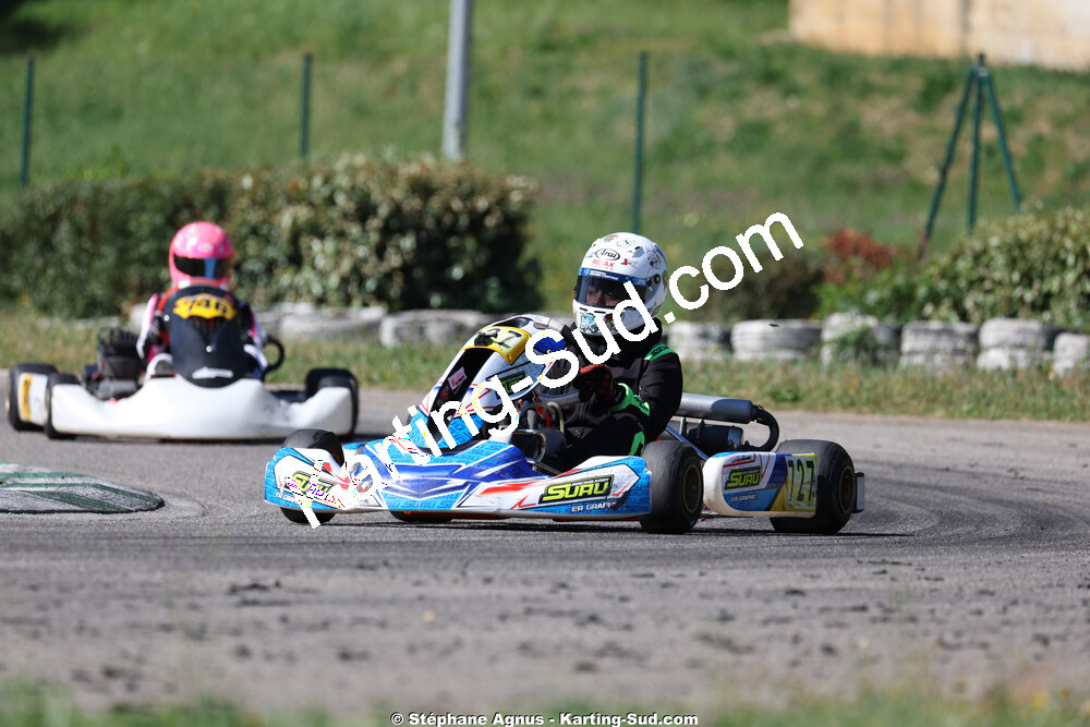 KA100 — 25 & 26/04/2026 : 3ème manche du Championnat du Sud à Alès (photos Stéphane Agnus) 2026 — karting