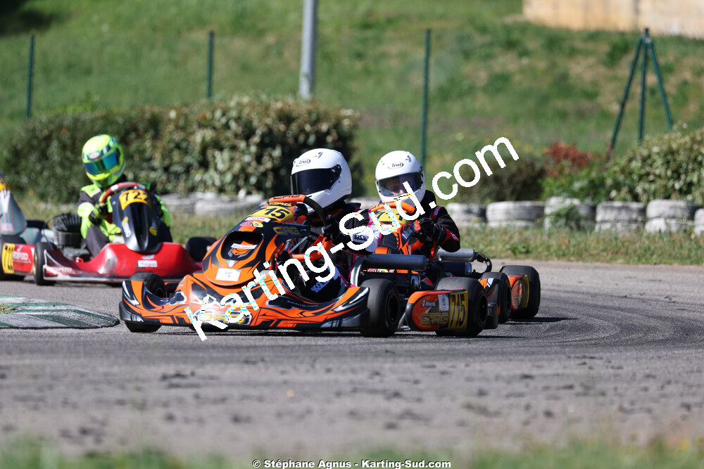 KA100 — 25 & 26/04/2026 : 3ème manche du Championnat du Sud à Alès (photos Stéphane Agnus) 2026 — karting