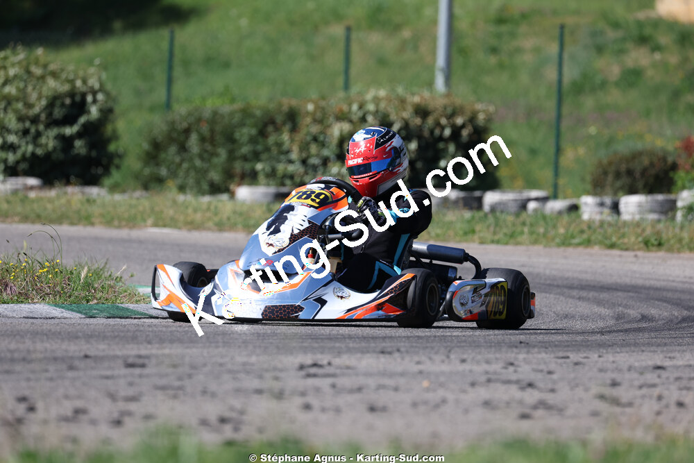 KA100 — 25 & 26/04/2026 : 3ème manche du Championnat du Sud à Alès (photos Stéphane Agnus) 2026 — karting