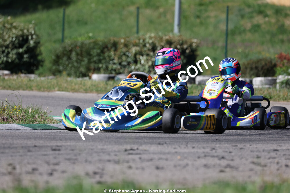 Gabin BONAFOS — 25 & 26/04/2026 : 3ème manche du Championnat du Sud à Alès (photos Stéphane Agnus) 2026 — karting