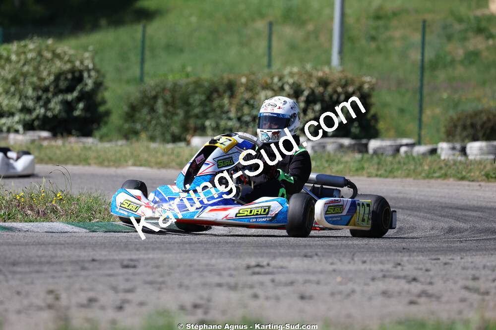 KA100 — 25 & 26/04/2026 : 3ème manche du Championnat du Sud à Alès (photos Stéphane Agnus) 2026 — karting