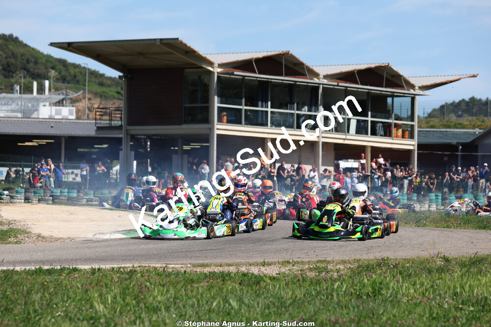 KA100 — 25 & 26/04/2026 : 3ème manche du Championnat du Sud à Alès (photos Stéphane Agnus) 2026 — karting