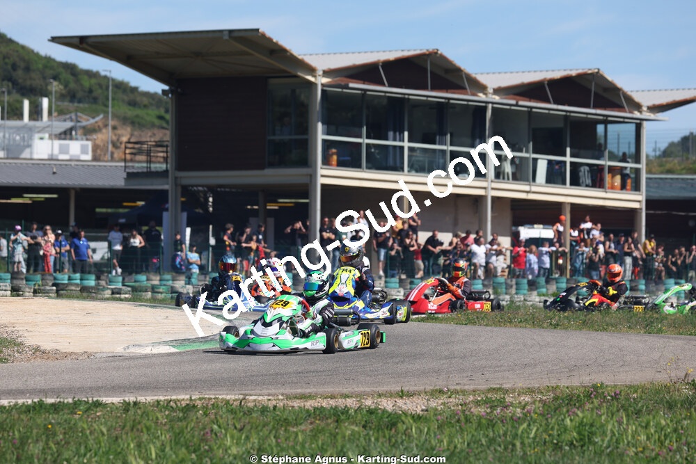 KA100 — 25 & 26/04/2026 : 3ème manche du Championnat du Sud à Alès (photos Stéphane Agnus) 2026 — karting