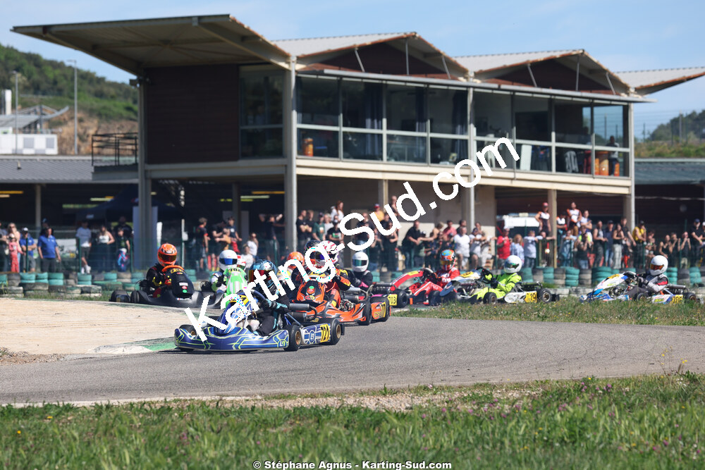 KA100 — 25 & 26/04/2026 : 3ème manche du Championnat du Sud à Alès (photos Stéphane Agnus) 2026 — karting