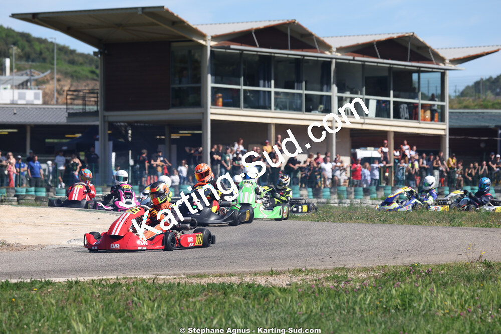 KA100 — 25 & 26/04/2026 : 3ème manche du Championnat du Sud à Alès (photos Stéphane Agnus) 2026 — karting