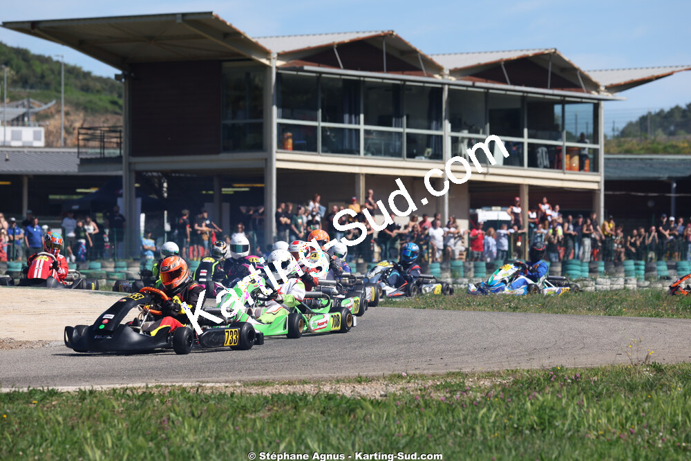 KA100 — 25 & 26/04/2026 : 3ème manche du Championnat du Sud à Alès (photos Stéphane Agnus) 2026 — karting