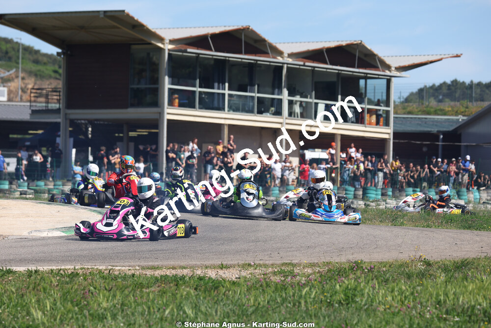 KA100 — 25 & 26/04/2026 : 3ème manche du Championnat du Sud à Alès (photos Stéphane Agnus) 2026 — karting