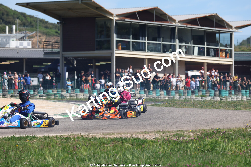 KA100 — 25 & 26/04/2026 : 3ème manche du Championnat du Sud à Alès (photos Stéphane Agnus) 2026 — karting