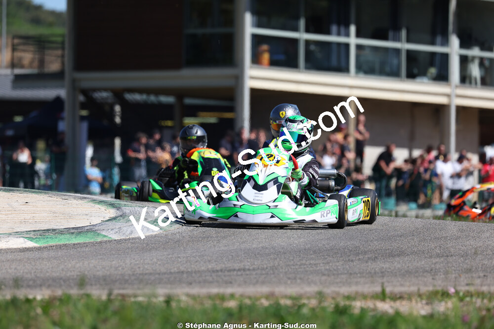 Gabriel RINAUDO — 25 & 26/04/2026 : 3ème manche du Championnat du Sud à Alès (photos Stéphane Agnus) 2026 — karting