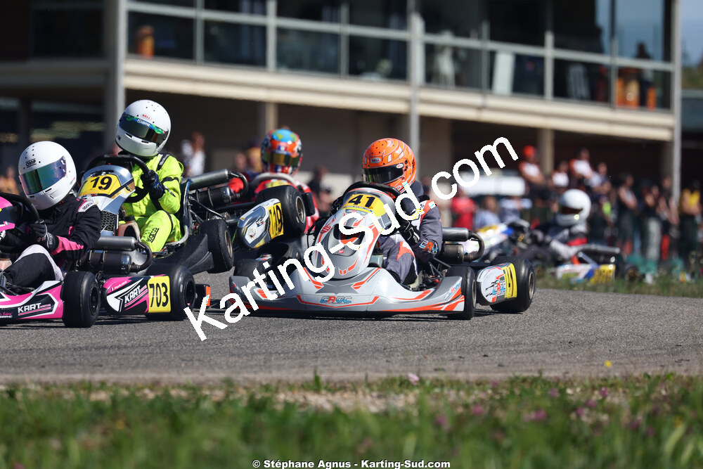 Emie LEONCE — 25 & 26/04/2026 : 3ème manche du Championnat du Sud à Alès (photos Stéphane Agnus) 2026 — karting