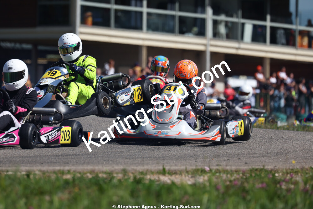 Emie LEONCE — 25 & 26/04/2026 : 3ème manche du Championnat du Sud à Alès (photos Stéphane Agnus) 2026 — karting