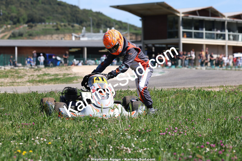 KA100 — 25 & 26/04/2026 : 3ème manche du Championnat du Sud à Alès (photos Stéphane Agnus) 2026 — karting