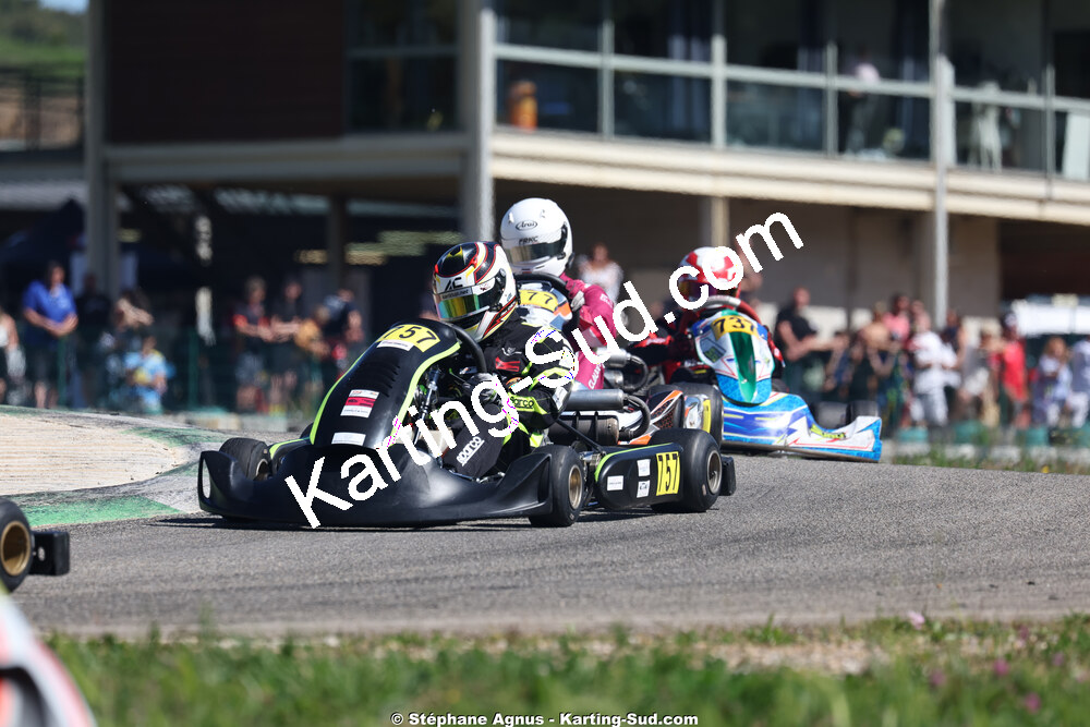 Alexandre CHICHE — 25 & 26/04/2026 : 3ème manche du Championnat du Sud à Alès (photos Stéphane Agnus) 2026 — karting