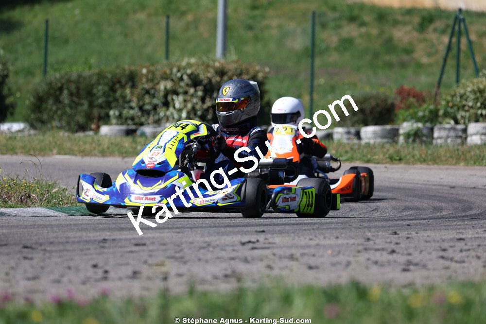 Lewis NATU — 25 & 26/04/2026 : 3ème manche du Championnat du Sud à Alès (photos Stéphane Agnus) 2026 — karting