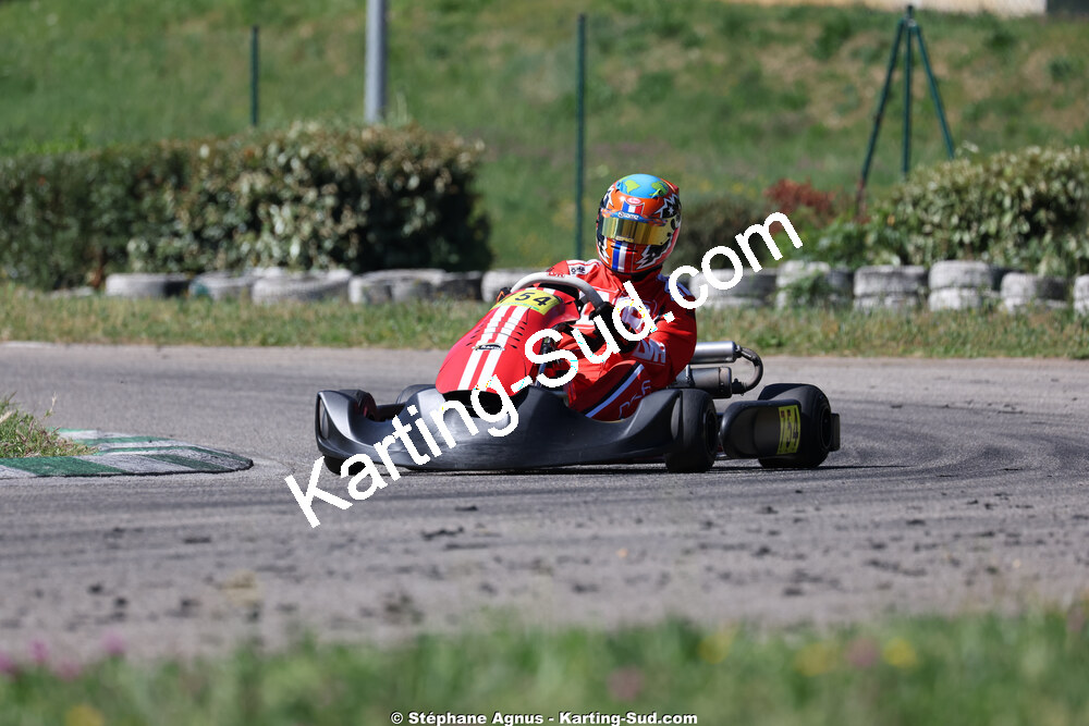 KA100 — 25 & 26/04/2026 : 3ème manche du Championnat du Sud à Alès (photos Stéphane Agnus) 2026 — karting