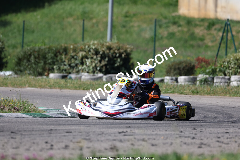 KA100 — 25 & 26/04/2026 : 3ème manche du Championnat du Sud à Alès (photos Stéphane Agnus) 2026 — karting