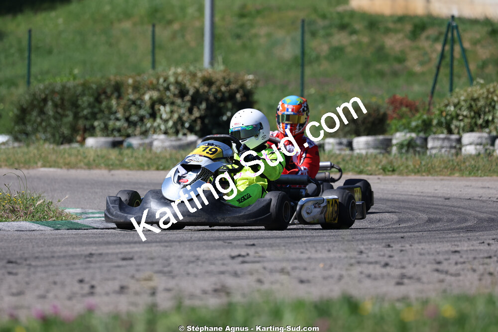 KA100 — 25 & 26/04/2026 : 3ème manche du Championnat du Sud à Alès (photos Stéphane Agnus) 2026 — karting
