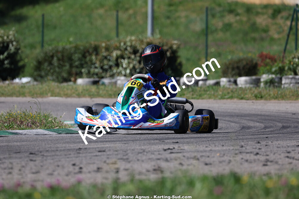 KA100 — 25 & 26/04/2026 : 3ème manche du Championnat du Sud à Alès (photos Stéphane Agnus) 2026 — karting