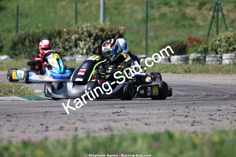 Alexandre CHICHE — 25 & 26/04/2026 : 3ème manche du Championnat du Sud à Alès (photos Stéphane Agnus) 2026 — karting