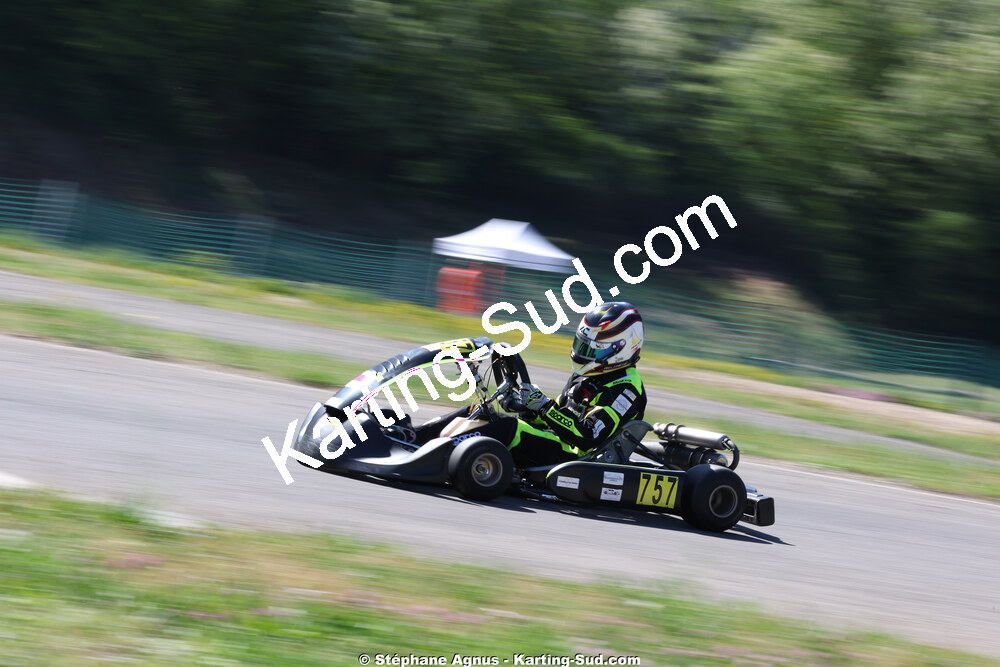Alexandre CHICHE — 25 & 26/04/2026 : 3ème manche du Championnat du Sud à Alès (photos Stéphane Agnus) 2026 — karting