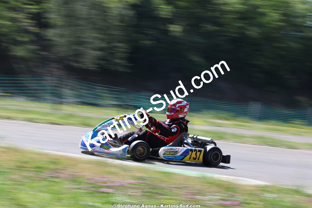 Maxime DEMON — 25 & 26/04/2026 : 3ème manche du Championnat du Sud à Alès (photos Stéphane Agnus) 2026 — karting